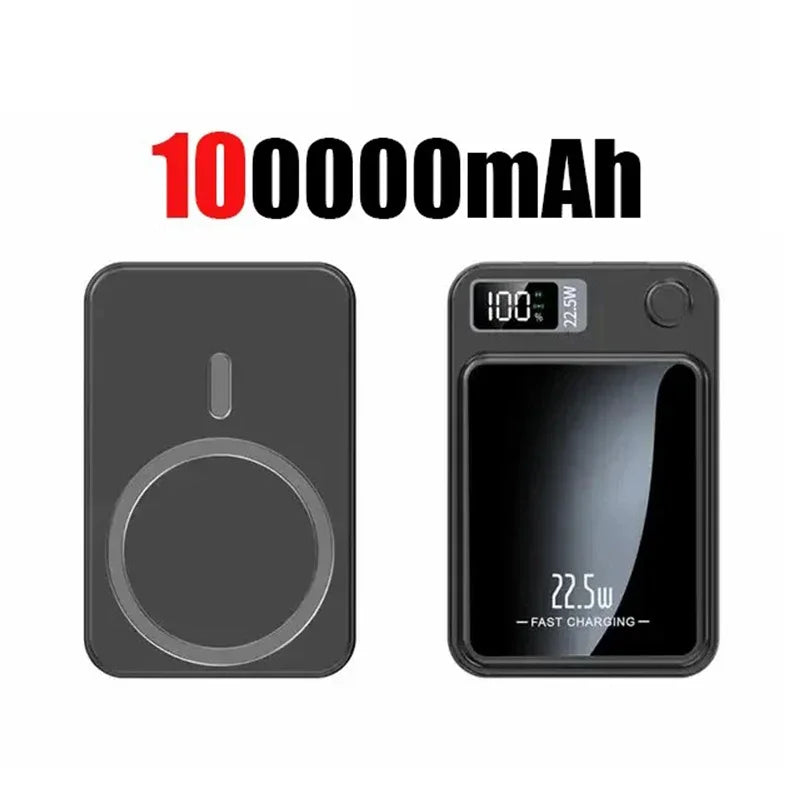 PowerBank per batteria esterna portatile a ricarica rapida con batteria magnetica wireless per Huawei Samsung iPhone