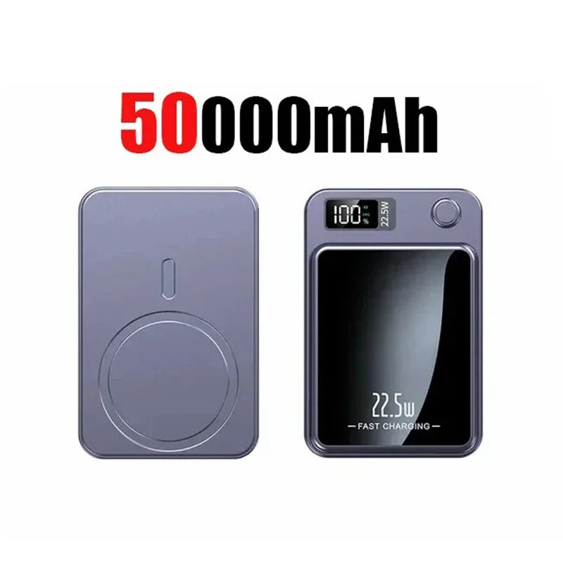 PowerBank per batteria esterna portatile a ricarica rapida con batteria magnetica wireless per Huawei Samsung iPhone