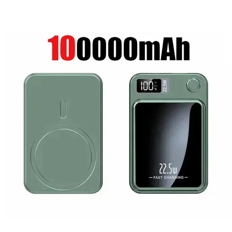 PowerBank per batteria esterna portatile a ricarica rapida con batteria magnetica wireless per Huawei Samsung iPhone