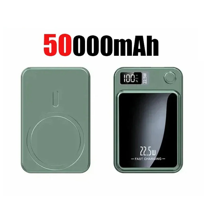 PowerBank per batteria esterna portatile a ricarica rapida con batteria magnetica wireless per Huawei Samsung iPhone