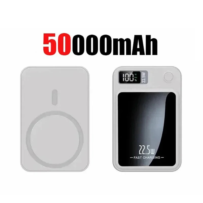 PowerBank per batteria esterna portatile a ricarica rapida con batteria magnetica wireless per Huawei Samsung iPhone