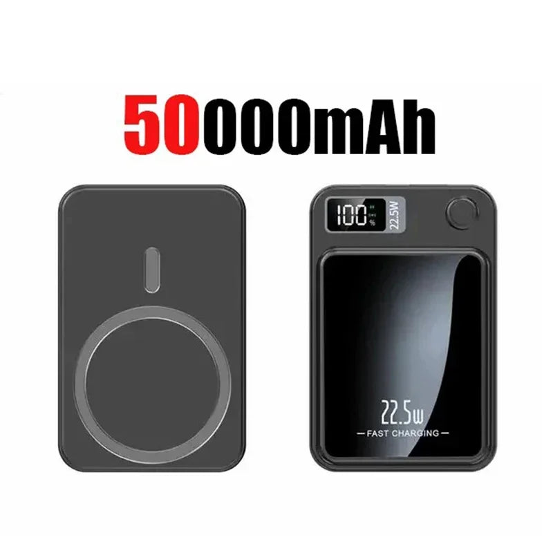 PowerBank per batteria esterna portatile a ricarica rapida con batteria magnetica wireless per Huawei Samsung iPhone
