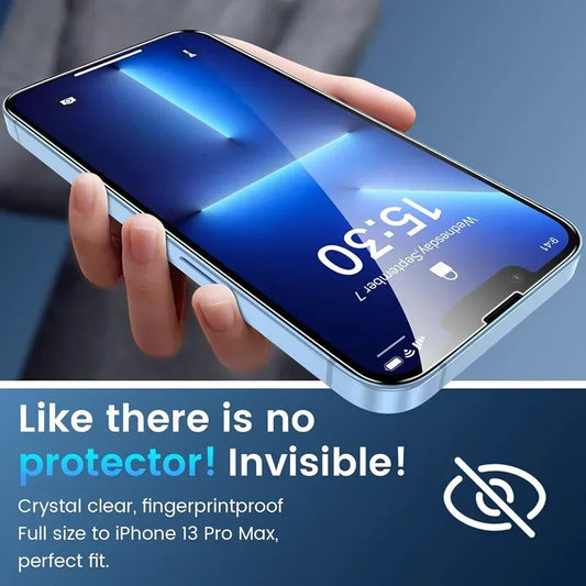 5 pezzi di pellicola protettiva in vetro temperato per iPhone