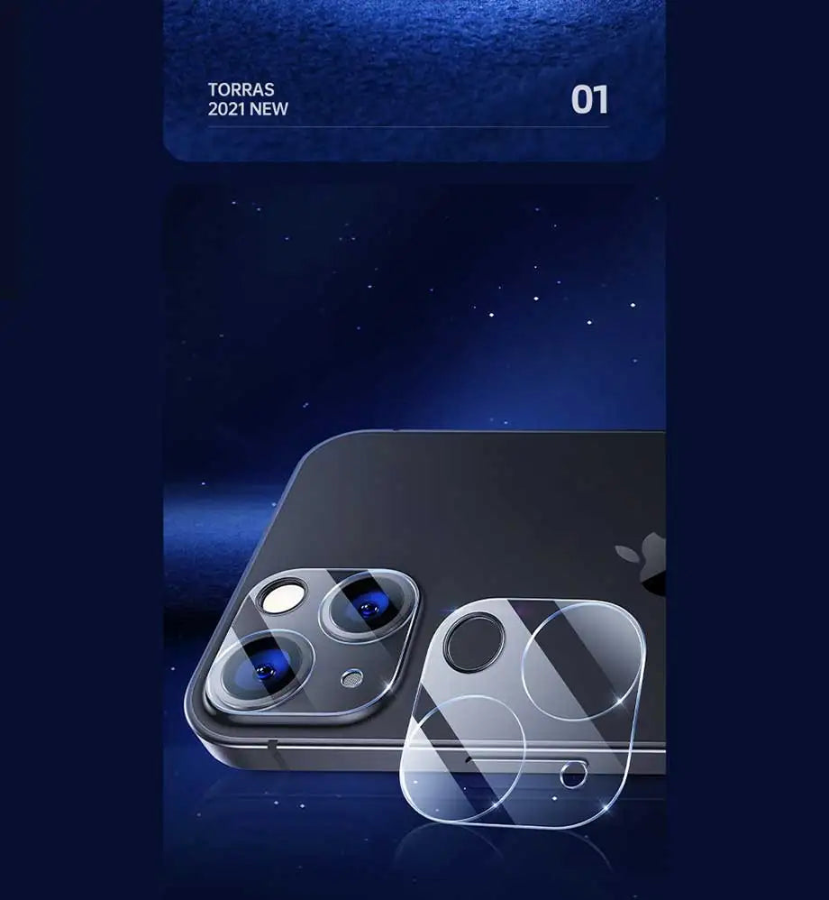 Protezioni in vetro per fotocamera posteriore per iPhone 4PCS HD
