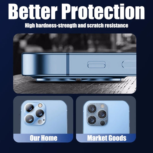Protezioni in vetro per fotocamera posteriore per iPhone 4PCS HD