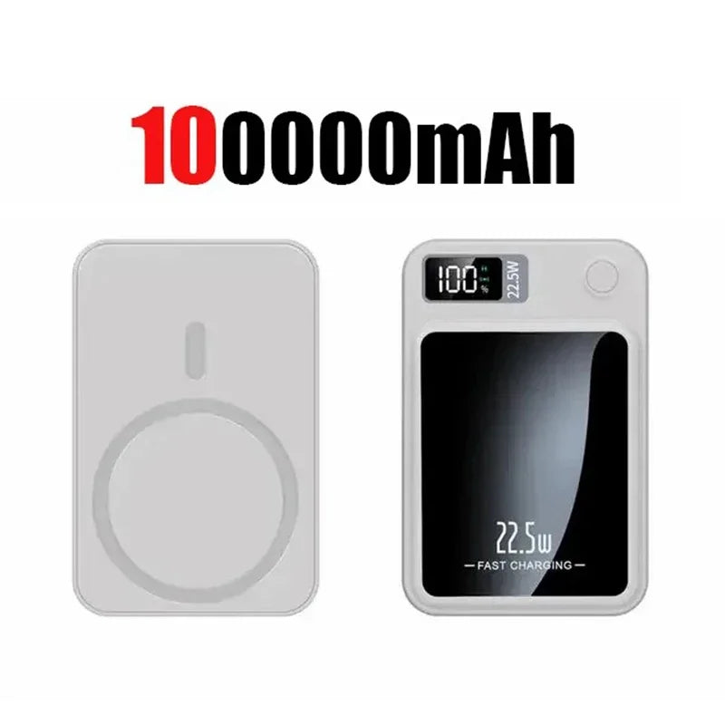 PowerBank per batteria esterna portatile a ricarica rapida con batteria magnetica wireless per Huawei Samsung iPhone