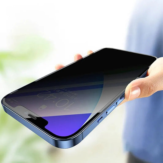 Pellicola salvaschermo vetro temperato Privacy 4 pezzi per iPhone